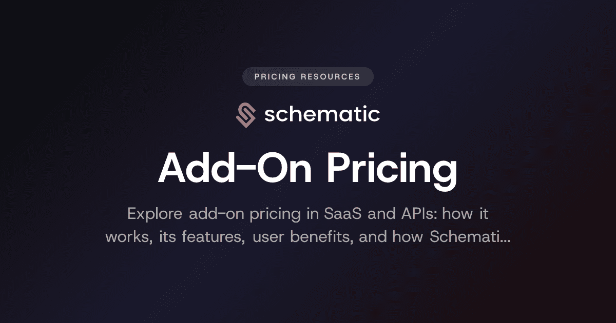 Add-On Pricing
