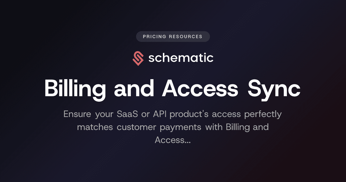 Billing and Access Sync