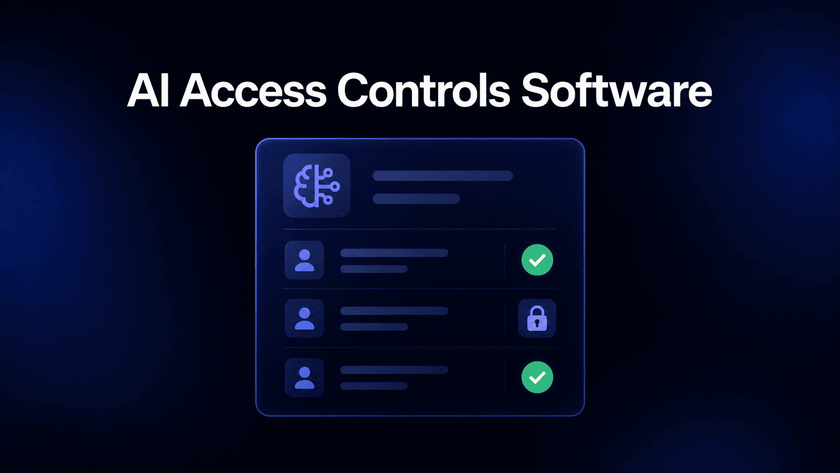 ai access controls software