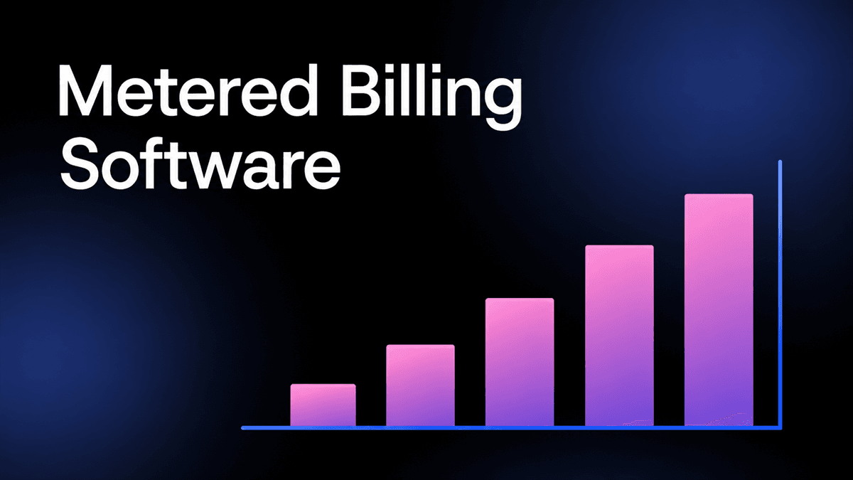 Metered billing software